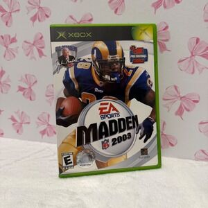 Madden 2003 EA‎ Sports Video Game for Original Xbox